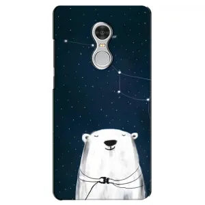 Силиконовый бампер с картинкой животных для Xiaomi Redmi 5 (Медведица)