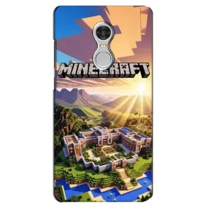 Чехол майнкрафт для Xiaomi Redmi 5 (MINECRAFT)