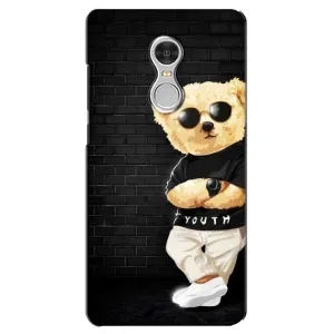 Чехлы Мишка Тедди для Редми 5 (Мишка в очках)