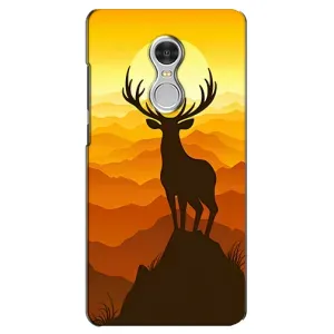 Чехлы с изображением разных животных для Xiaomi Redmi 5 (Силуэт Оленя)