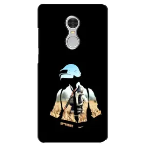 Силиконовый чехол с картинкой "Герой Pubg" на Xiaomi Redmi 5 (Пубг мен)