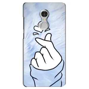 Чехлы (Знак сердечка) на Xiaomi Redmi 5 (Сердечка знак)