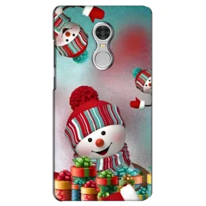 Чехол с рисунком «Снеговик в шапке» для Xiaomi Redmi 5