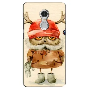 Чехлы с принтом СОВЫ для Xiaomi Redmi 5 (Сова в шапке)