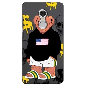 Чехлы Мишка Тедди для Редми 5 (Teddy USA)