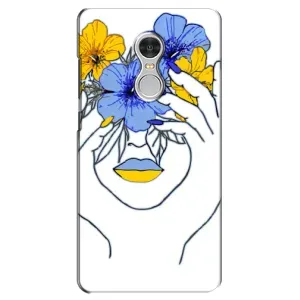 Чехол на Xiaomi Redmi 5 Украинский дизайн (Украинка на всю голову)