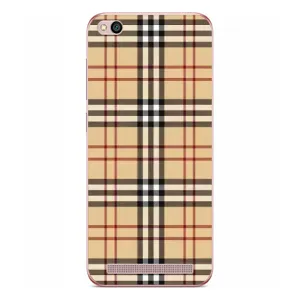 Чехол с Брендами одежды на Редми 5А (Burberry стиль)