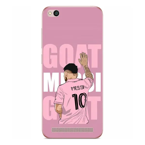 Чехол с рисунком «GOAT MESSI» для Xiaomi Redmi 5A Чехол с рисунком «GOAT MESSI» для Xiaomi Redmi 5A