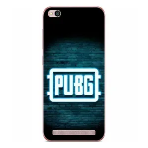 Чехол (TPU) с картинкой "Лого Пабг" на Редми 5А (Лого PUBG)