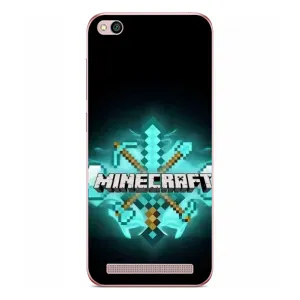 Чехол майнкрафт для Xiaomi Redmi 5A (MineCraft 2)