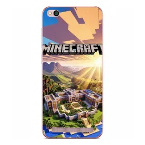 Чехол майнкрафт для Xiaomi Redmi 5A (MINECRAFT)