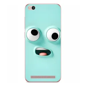Силиконовые Чехлы (смешные стикеры) для Xiaomi Redmi 5A (Забавное мятное лицо)