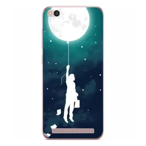 Чехол (ТПУ) с планетами на Xiaomi Redmi 5A (To The moon)