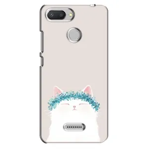 Чехол на тематику: Коты для Xiaomi Redmi 6 (Белый котик)