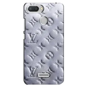 Текстурний Чохол Louis Vuitton для Редмі 6 (Білий ЛВ)