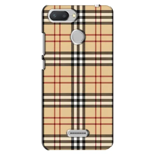 Чехол с рисунком «Burberry стиль» для Xiaomi Redmi 6 Чехол с рисунком «Burberry стиль» для Xiaomi Redmi 6