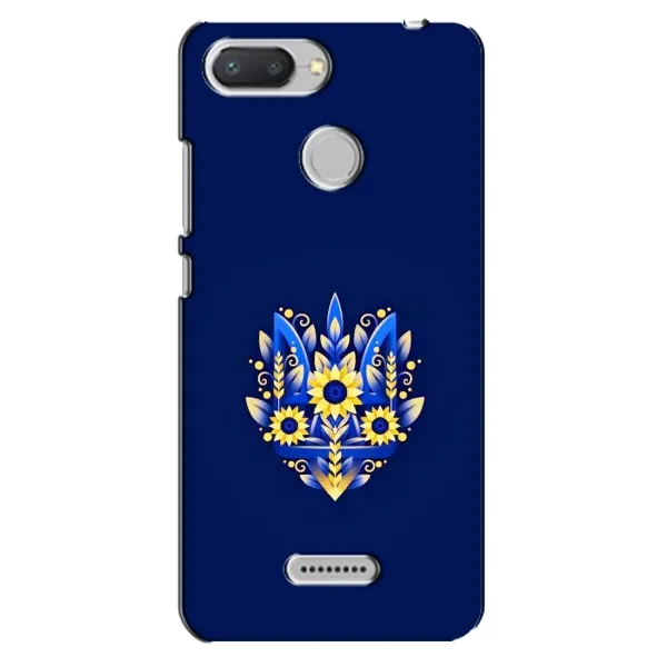 Чехол с рисунком «Цветущий Герб» для Xiaomi Redmi 6