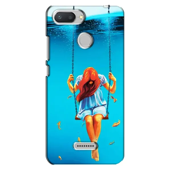 Чехол с рисунком «Девушка на качели» для Xiaomi Redmi 6 Чехол с рисунком «Девушка на качели» для Xiaomi Redmi 6