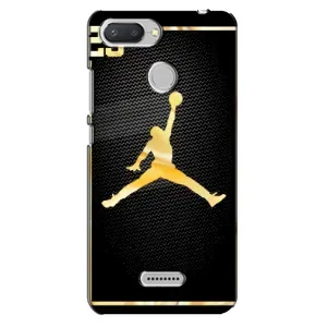 Силіконовый Чохол Nike Air Jordan на Редмі 6 (Джордан 23)