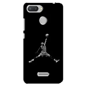 Силіконовый Чохол Nike Air Jordan на Редмі 6 (Джордан)