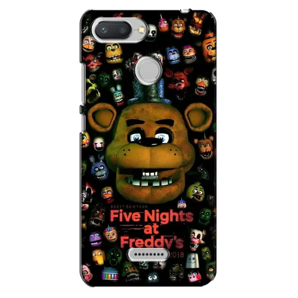 Чехол с рисунком «Freddy» для Xiaomi Redmi 6