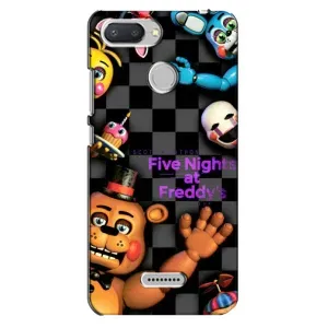 Чехлы Пять ночей с Фредди для Редми 6 (Freddy's)