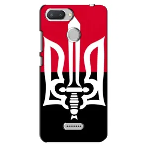 Чехлы УПА (Красно-Чёрный) на Xiaomi Redmi 6 (Герб Украины)
