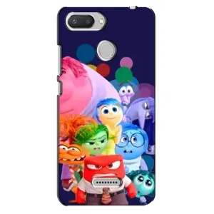 Чехол Головоломка для Xiaomi Redmi 6 - (AlphaPrint) (Герои головоломки)