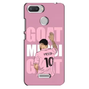 Чехлы Лео Месси в Майами на Xiaomi Redmi 6 (GOAT MESSI)
