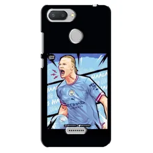 Чехлы с принтом для Xiaomi Redmi 6 Футболист (гол Эрлинг Холланд)