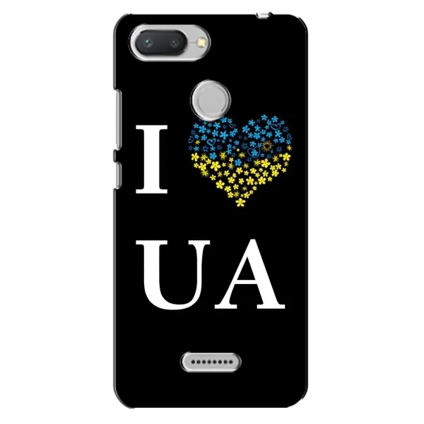 Чехол с рисунком «I Love UA» для Xiaomi Redmi 6 Чехол с рисунком «I Love UA» для Xiaomi Redmi 6
