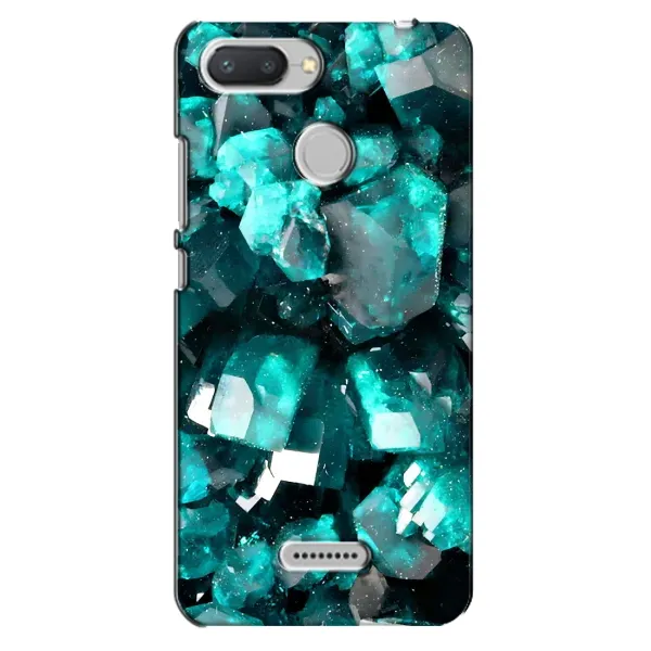 Чехол с рисунком «Кристалы» для Xiaomi Redmi 6