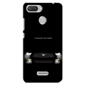 Чехлы с тематикой "Крутые машины" на Xiaomi Redmi 6 (Черный Land Rover)
