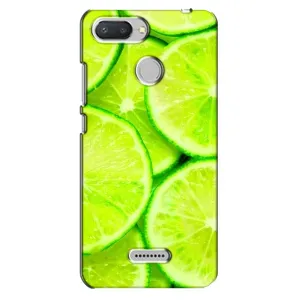 Чохол з зображенням смачної їжі для Xiaomi Redmi 6 (Лайм)
