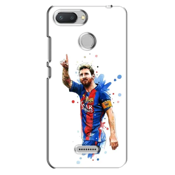 Чехол с рисунком «Leo Messi» для Xiaomi Redmi 6