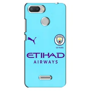 Силиконовые Чехлы принт Футбол на Xiaomi Redmi 6 (Man City)