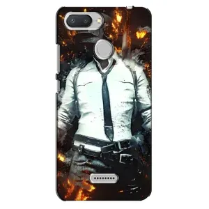 Чохол з картинкою "Герой Pubg" на Xiaomi Redmi 6 (Man Пубг)
