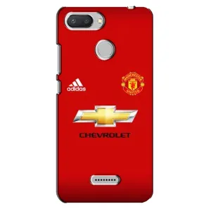 Силиконовые Чехлы принт Футбол на Xiaomi Redmi 6 (Man United)