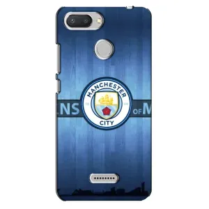 Силиконовые Чехлы принт Футбол на Xiaomi Redmi 6 (ManCity)