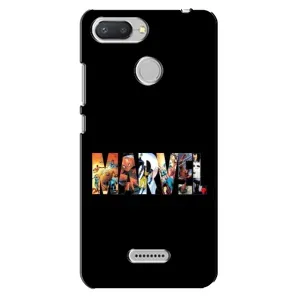Силіконовий Чохол для Xiaomi Redmi 6 (MARVEL)
