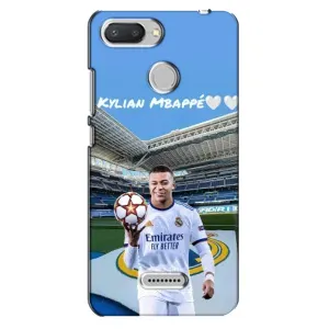 Чехол (TPU) с Футболистом на Xiaomi Redmi 6 (Mbappe Real)