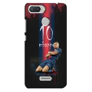 Чехол (TPU) с Футболистом на Xiaomi Redmi 6 (MBAPPE 10)