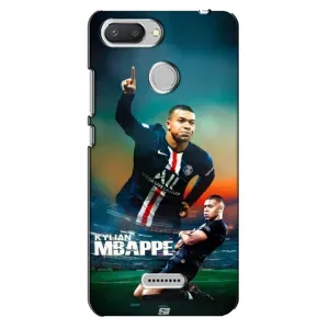 Чехол (TPU) с Футболистом на Xiaomi Redmi 6 (MBAPPE)
