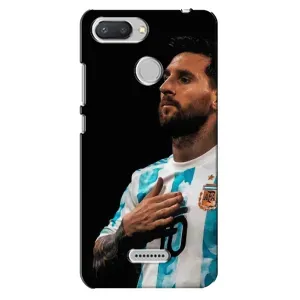 Чехлы Лео Месси Аргентина для Xiaomi Redmi 6 (Месси Капитан)