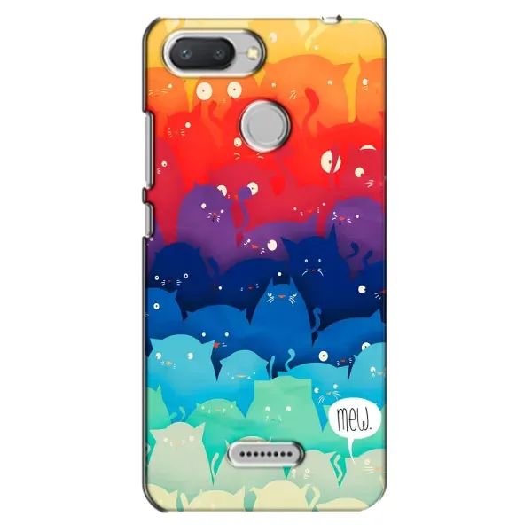 Чехол с рисунком «Mew» для Xiaomi Redmi 6