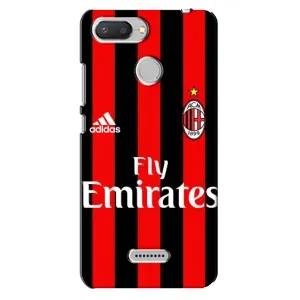 Чехлы с ТОП Футбольными клубами на Xiaomi Redmi 6 (Milan)