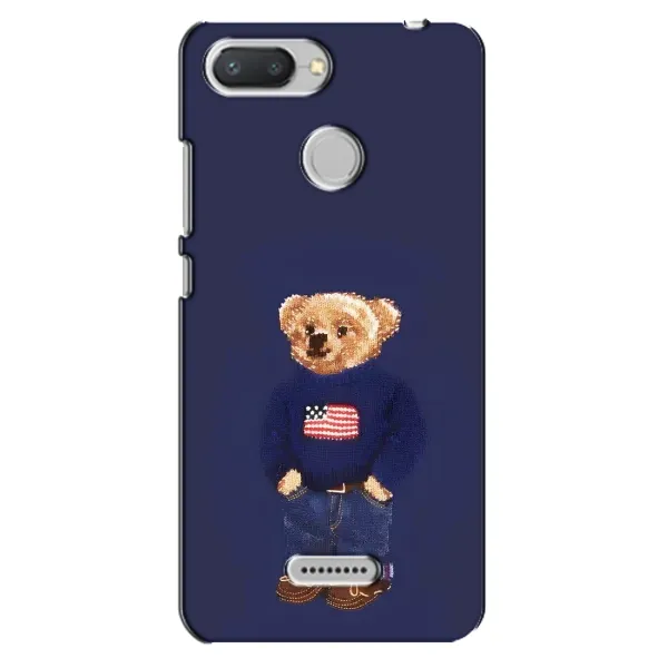 Чехол с рисунком «Мишка USA» для Xiaomi Redmi 6