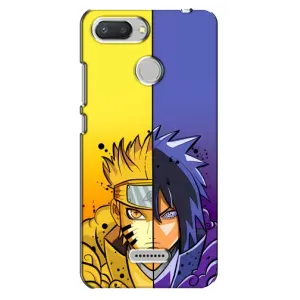 Купить Чохли на телефон з принтом Anime для Xiaomi Redmi 6 (Naruto Vs Sasuke)