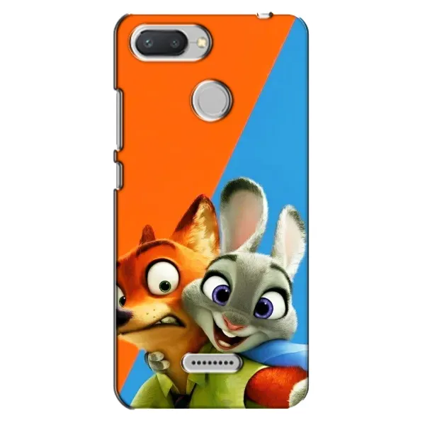 Чехол с рисунком «Ник и Хопс» для Xiaomi Redmi 6