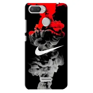 Силіконовый Чохол на Xiaomi Redmi 6 з картинкою НАЙК (Nike дим)